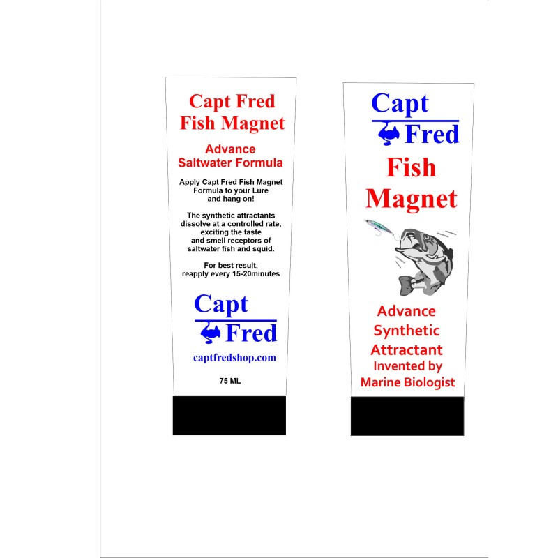 Capt Fred Fish Magnet (Attractant)